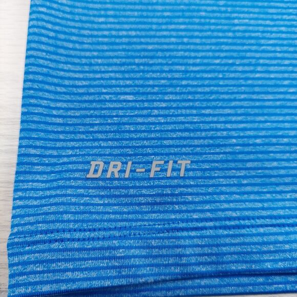 Nike Tiger Woods Collection Polo Shirt Mens XL‎ Blue Dri Fit Performance Golf - Picture 5 of 10